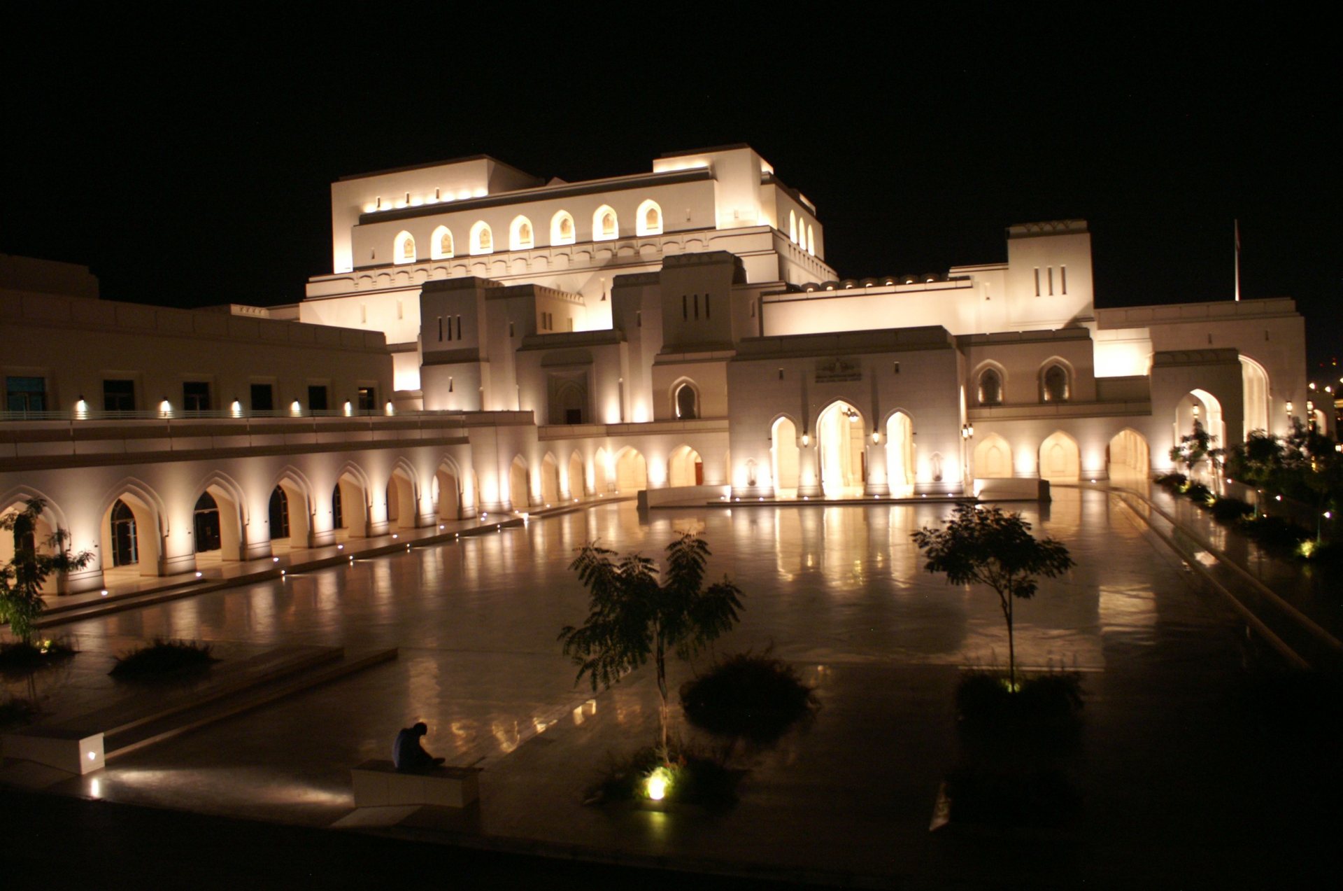 Muscat, Oman at night